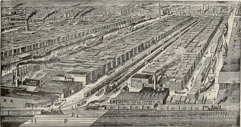 Lumber yards